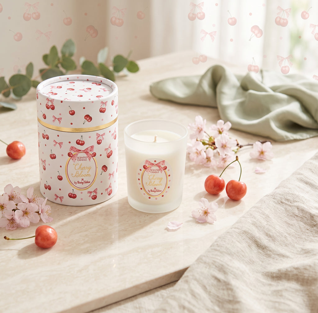 Vela Aromática Cherry Blossom 60g | Soaptales