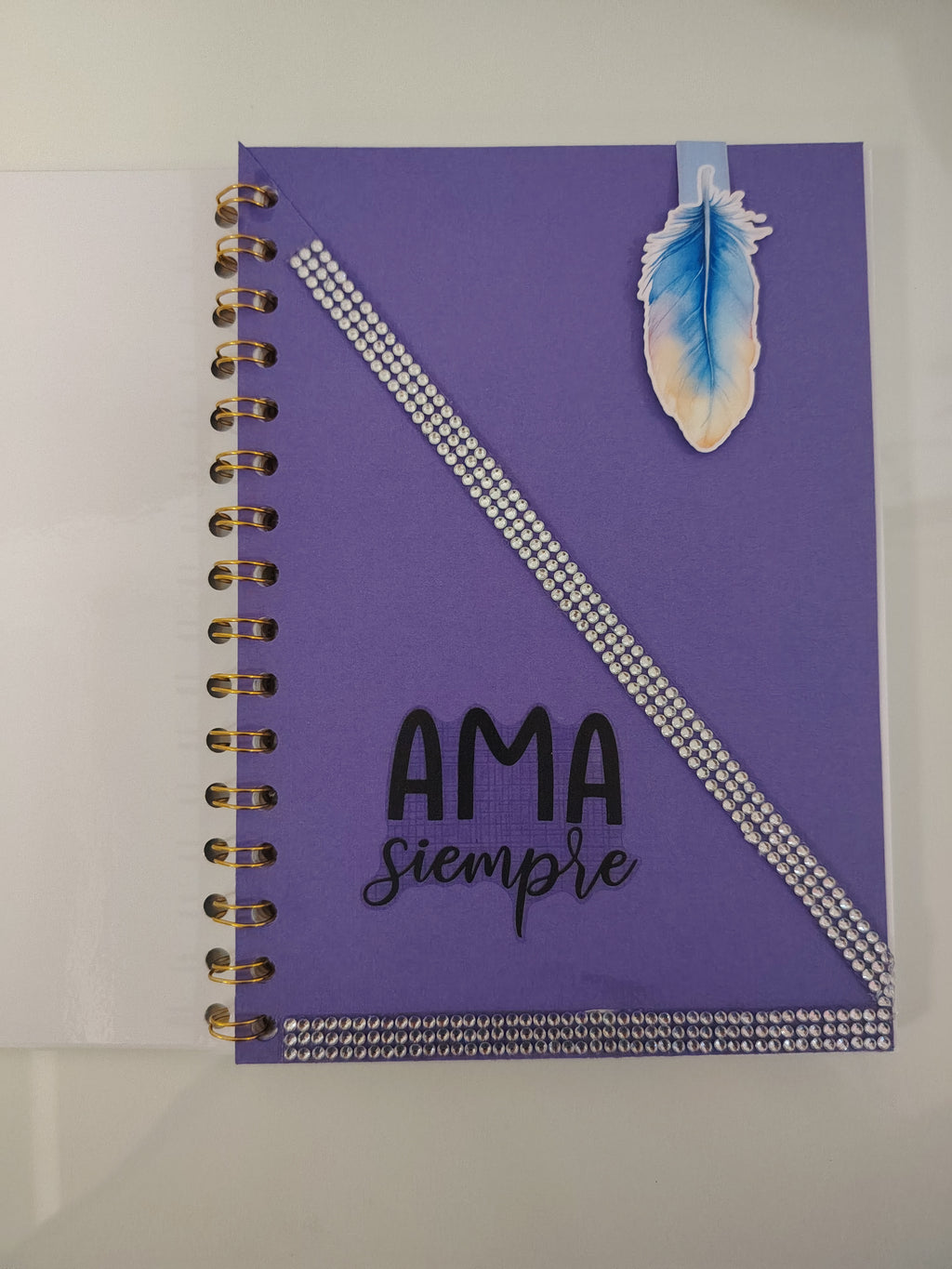 Hermosos Cuadernos Hechos a Mano A5 con Bolsillo y Marcador Magnético