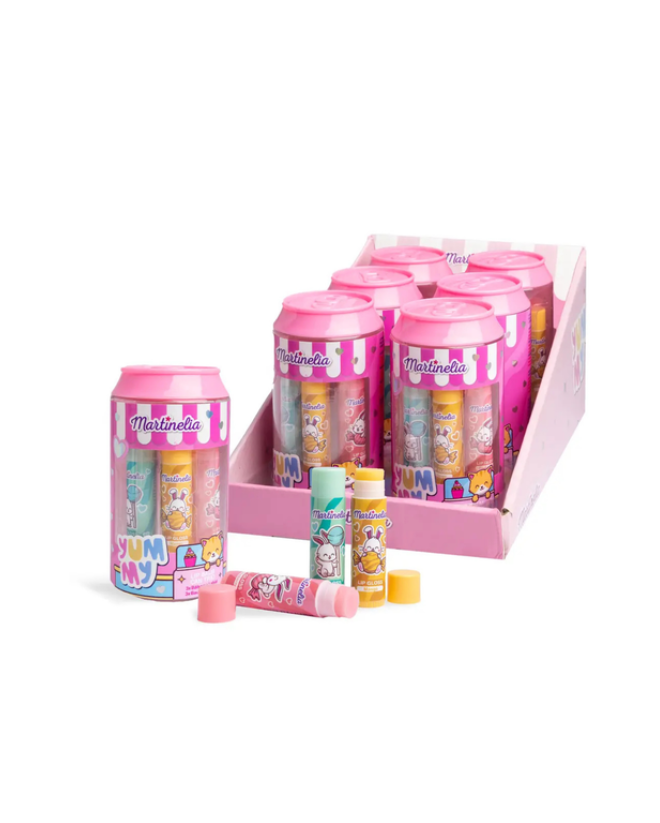 Martinelia Yummy Bálsamo Labial en Lata Trío